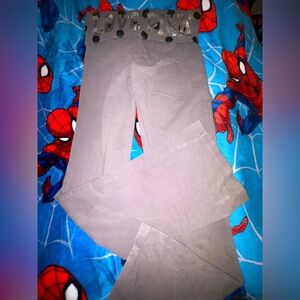 Y2K Victorious Secret PINK FoldOver Flare Leggings